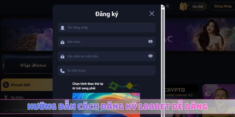 Hướng dẫn cách đăng ký 188BET dễ dàng